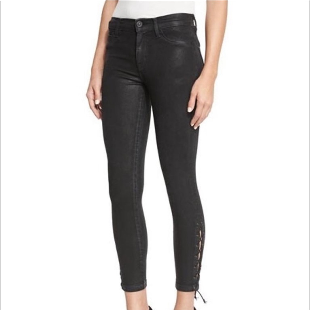 Leather Pants High Waist